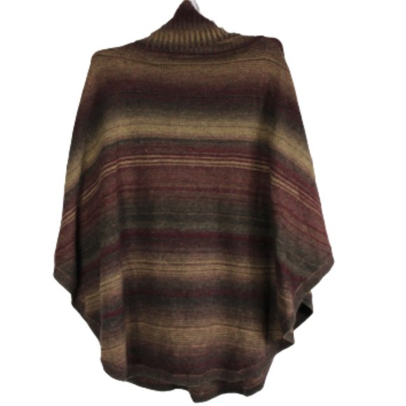 Fashion Concept Scowl Neck Poncho Size S/M - Picture 3 of 7